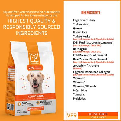 VFS Active Joints Hip & Joint Formula Dry Dog Food, 22-lb bag