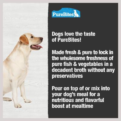 Dog Broths Tuna & Vegetables Food Topping, 2-oz bag