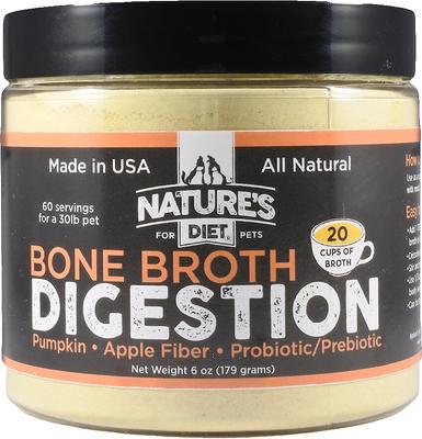 Digestion Bone Broth Dry Dog & Cat Food Topping, 6-oz jar