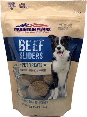 Chicken Sliders Grain-Free Free Range Dog Treats, 1-lb bag