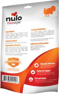 Bundle: Nulo Freestyle Duck Recipe + Freestyle Turkey Recipe Dog Training Treats