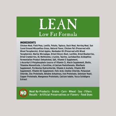 Grain-Free Lean Low Fat Formula Dry Dog Food, 12-lb bag