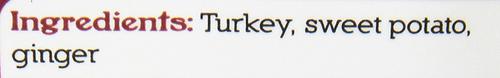 Smiling Dog Turkey with Sweet Potato & Ginger Freeze-Dried Dog Treats, 2.5-oz bag