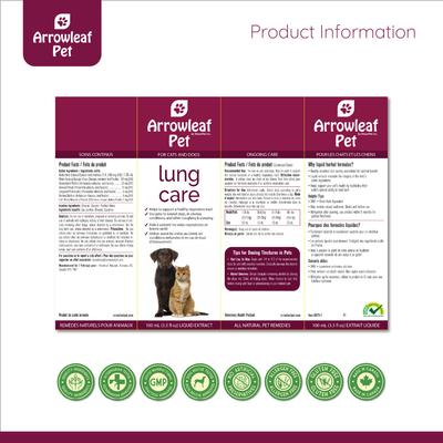 Lung Care Respiratory Health Supplement for Cats & Dogs, 100-ml bottle