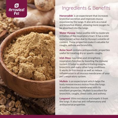 Lung Care Respiratory Health Supplement for Cats & Dogs, 100-ml bottle