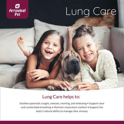 Lung Care Respiratory Health Supplement for Cats & Dogs, 100-ml bottle