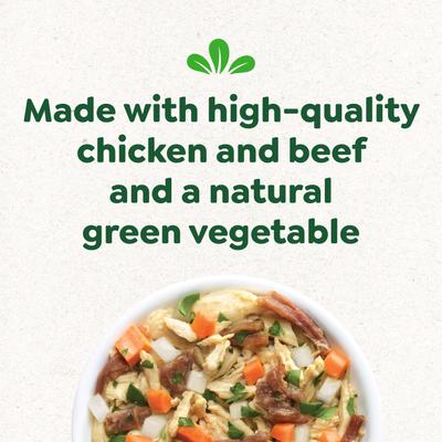 Smart Topper Chicken, Beef, Sweet Potatoes, Potatoes & Spinach Recipe Grain-Free Wet Dog Food Topper, 2-oz tray, case of 10