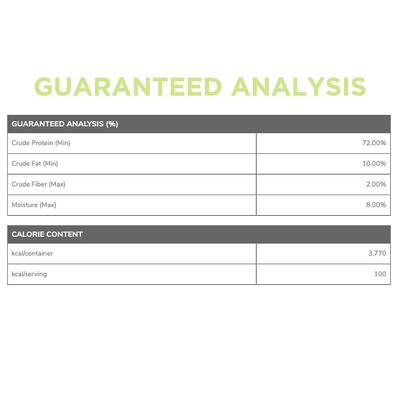 Side By Side Beef Lung Freeze-Dried Dog Treats, 1.8-oz bag