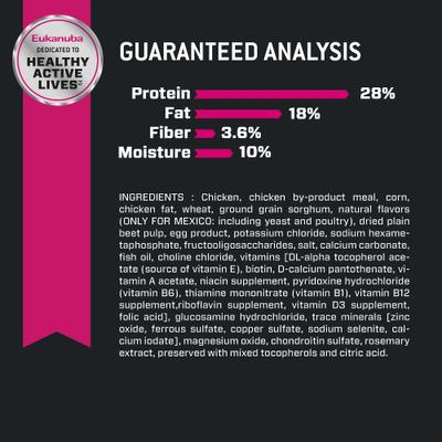 Alimento seco para perros adultos de razas pequeñas, bolsa de 15 lb