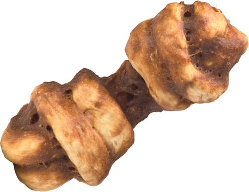 Nothin' To Hide Bakery Collection Knotted Bone 4-inch Beef Flavor Dog Chews, Small, 3 count