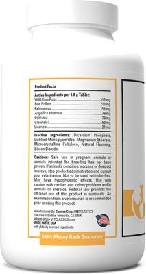 Incontinence Support Chewable Tablets Dog Supplement, 120 count