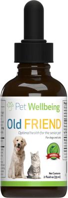 Old Friend Liquid Supplement for Senior Dogs, 2-oz bottle