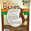 2.5-in Pressed Pork Skin Rings with Real Chicken Chew Dog Treats, 8 count