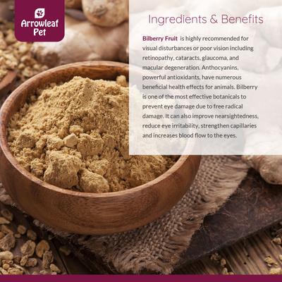 Vision Care Bilberry Eye Supplement for Cats & Dogs, 100-ml bottle