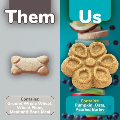 Biggies with Real Almond Butter & Coconut Dog Treats, 16-oz bag