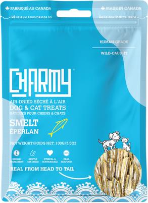 Smelt Air-Dried Dog & Cat Treats, 2.9-oz bag