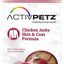 Activpetz Chicken Jerky Skin & Coat Dog Treat, 8-oz bag