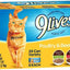 Comida enlatada para gatos con favoritos de aves y carne de res, paquete variado, 5.5 oz, caja de 24