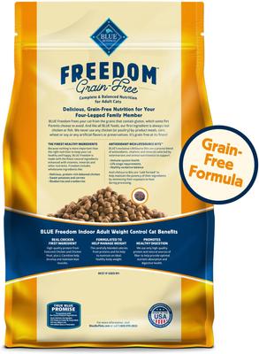 Freedom Indoor Weight Control Chicken Recipe Grain-Free Dry Cat Food, 11-lb bag