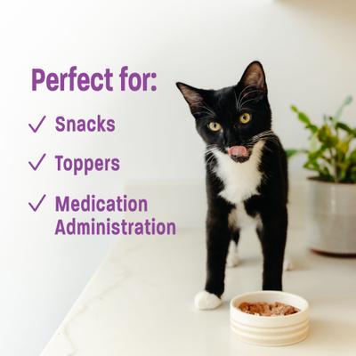 Lickable Treats Tuna Recipe Cat Treats, 0.4-oz pouch, pack of 6