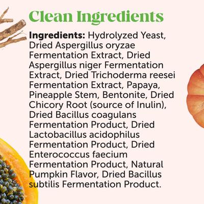 Probiotics GI Pumpkin Flavored Digestive Powder for Dogs, 90 scoops