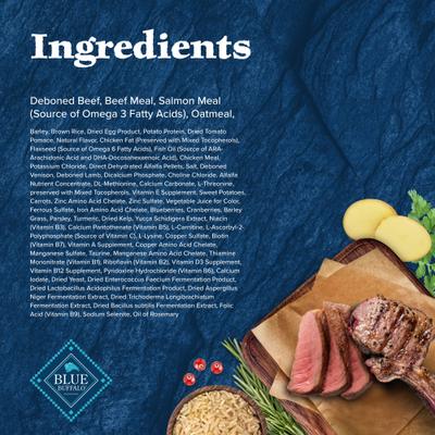 Wilderness Red Meat & Grains Rocky Mountain Recipe High-Protein Puppy Dry Dog Food, 28-lb bag