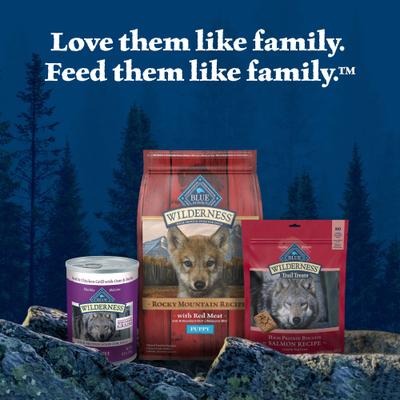 Wilderness Red Meat & Grains Rocky Mountain Recipe High-Protein Puppy Dry Dog Food, 28-lb bag