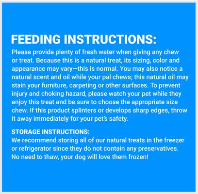 Superfood Packed Beef Bootie Sweet Potato, Pumpkin & Carrot Blend Dog Chew