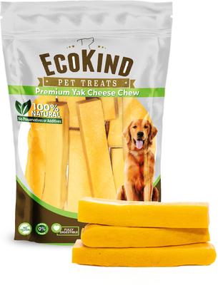 Golosinas masticables Gold Yak Chews para perros con infusión de cúrcuma, 3 unidades