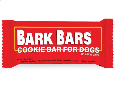 Bark Bars Honey & Oats Dog Treat, 1.5-oz, 6 count