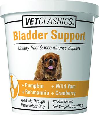 Bladder Support Urinary Tract & Incontinence Support Dog Supplement, 60 count