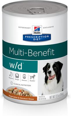 w/d Multi-Benefit with Chicken Wet Dog Food, 13-oz, case of 12