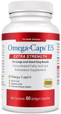 Softgel Capsules Extra Strength for Large Dogs, 250 count