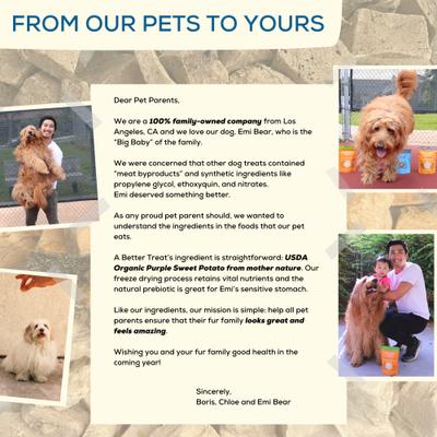 Organic Freeze-Dried Sweet Potato Dog & Cat Treats, 2-oz bag