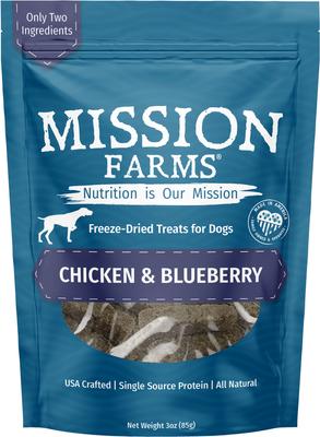 Chicken & Cranberry Adult Freeze-Dried Dog Treats, 3-oz bag