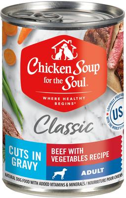 Classic Cuts in Gravy Turkey & Sweet Potato Recipe Adult Dog Food, 13-oz can, case of 12
