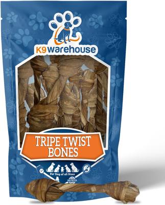 Tripe Twist Beef Flavored Dog Bones, 12 count