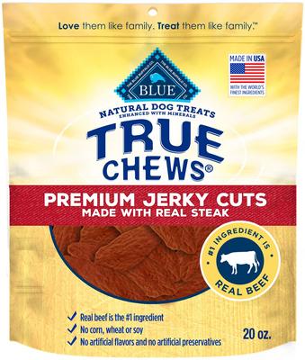 True Chews Premium Jerky Cuts Natural Chicken & Duck Dog Treats, 22-oz bag