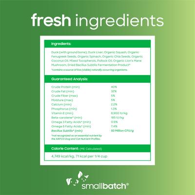 Super Booster Duck Bites Grain-Free Adult Freeze-Dried Dog & Cat Treats, 7-oz bag