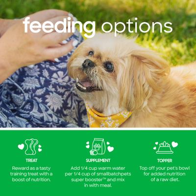 Super Booster Duck Bites Grain-Free Adult Freeze-Dried Dog & Cat Treats, 7-oz bag