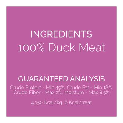 Eat Simple! Duck Freeze-Dried Dog Treats, 2.5-oz bag