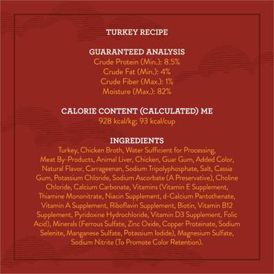 Bundle: Variety Pack – True Acre Foods Tender Loaf in Gravy Wet Dog Food Cups, Chicken & Liver Recipe, Turkey Recipe & Grilled Chicken Flavor, 3.5-oz, 36 count
