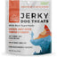 Premios para perros de pollo, batata, calabaza y linaza con Real Superfoods Jerky, bolsa de 8 oz