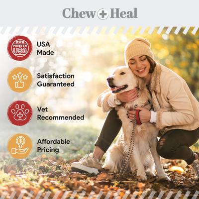 Omega Skin + Coat Smoked Bacon & Peanut Butter Flavored Soft Chew Bundle Supplement for Dogs, 360 count