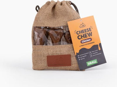 Small Chicken Cheese Dog Chew Treat, 6.5-oz bag