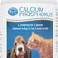 Calcium Phosphorus Daily Chewable Supplement Tablets for Dogs & Cats 12 Weeks & Older, 50-count
