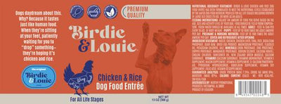 Chicken & Rice Flavored Pate Canned Dog Food, 13-oz, case of 12