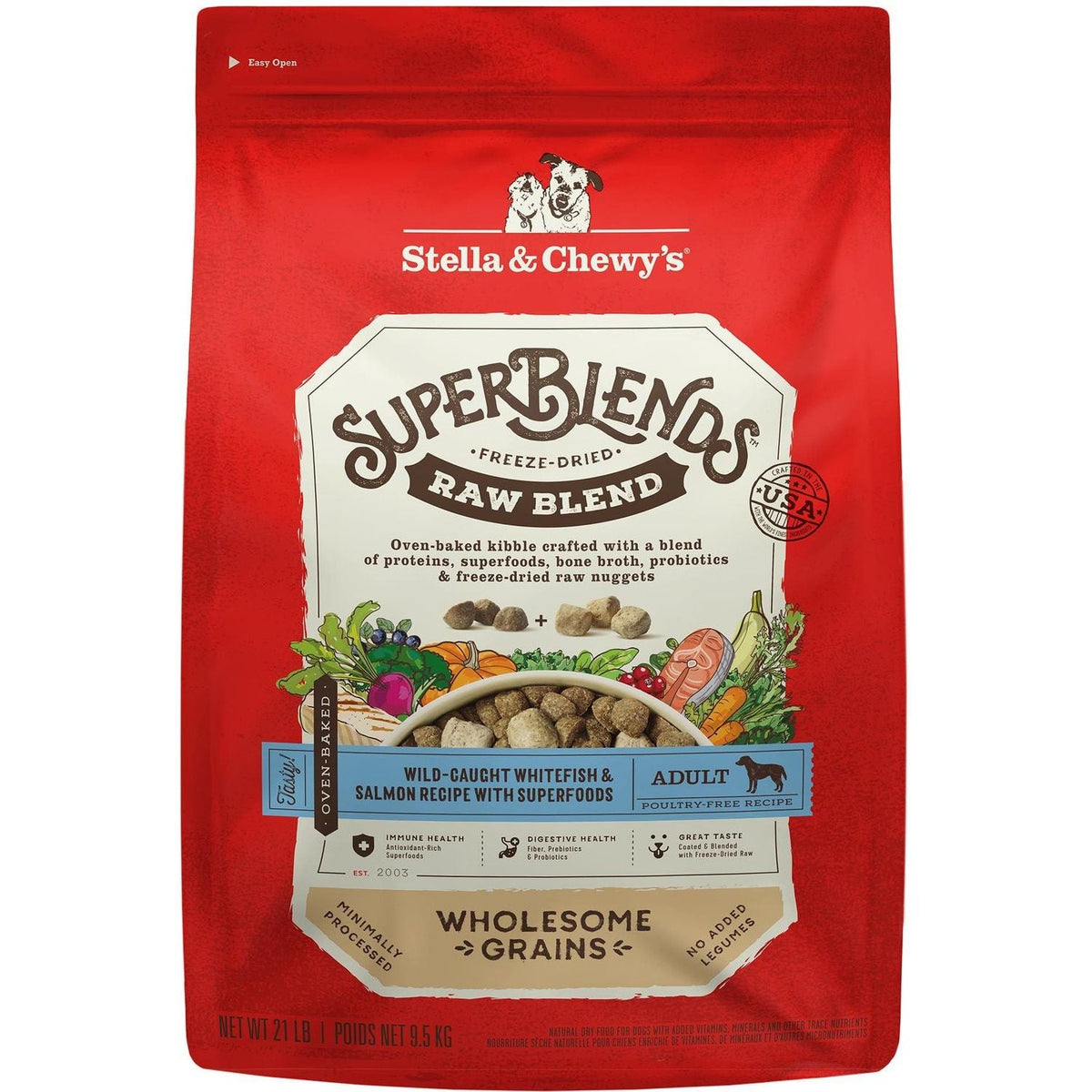 SuperBlends Raw Blend Whitefish & Salmon / 9.5 kg