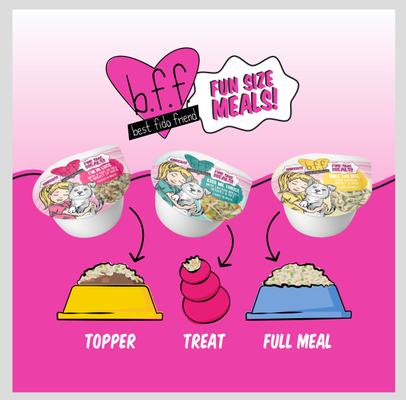 Best Fido Friend Fun Size Meals Fun Size Sampler Variety Pack Wet Dog Food, 2.75-oz cup, case of 8