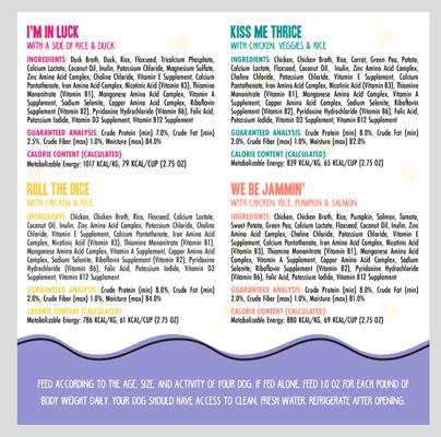 Best Fido Friend Fun Size Meals Fun Size Sampler Variety Pack Wet Dog Food, 2.75-oz cup, case of 8